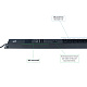 Cabeus SMART-PDU-16-1P-36C13-6C19-I309-M Блок распределения питания, вертикальный, 36 розеток IEC 320 C13, 6 розеток IEC 320 C19, 1 фаза, 16А, 1х16А, автомат защиты, 250В, мониторинг, шнур 3м 3х2,5мм с вилкой IEC 60309