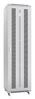 Cabeus ND-05C-47U60/100 Шкаф монтажный телекоммуникационный 19" напольный для распределительного и серверного оборудования 47U 600x1000x2277mm (ШхГхВ) передняя и задняя перфорированные двери, ручка с замком, цвет серый (RAL 7035)