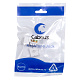 Cabeus KJ-RJ45-Cat.6-90 Вставка Keystone Jack RJ-45, категория 6, заделка тип 110, белая