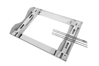 ЦМО ККС-ШТВ-Н-12-18U Комплект крепления усиленный на столб для шкафов ШТВ-Н 12U-18U, ККС-ШТВ-Н-12-18U