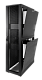 ЦМО ШТК-СП-42.6.10-48АА-9005 Шкаф серверный ПРОФ напольный 42U (600x1000) дверь перфор., задние двойные перфор., черный, в сборе ШТК-СП-42.6.10-48АА-9005