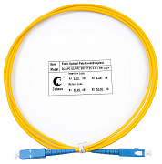 Cabeus FOP(s)-9-SC-SC-1,5m Шнур оптический simplex SC-SC 9/125 sm 1,5м LSZH