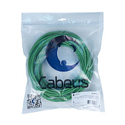 Cabeus UTP-4P-Cat.6-SOLID-LSLTx-GN-25 Кабель витая пара UTP (U/UTP), категория 6, 4 пары (23 AWG), одножильный, нг(А)-LSLTx, зеленый (25 м)