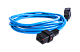 Шнур питания с фиксатором IEC 60320 C19/IEC 60320 C20, 16 А / 250 В (3 × 1,5), длина 3 м, синий, R-16-Cord-C19-C20-3-Blue