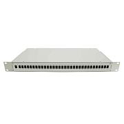 Cabeus FO-19-32SC-SPL-T Кросс оптический стоечный, 19, под сплиттер 1x32, серый