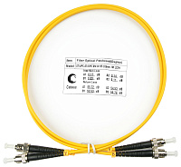 Cabeus FOP(d)-9-ST-ST-1m Шнур оптический duplex ST-ST 9/125 sm 1м LSZH