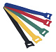 Cabeus CLAMP-150-BL Хомут для кабеля, липучка с мягкой застежкой, 150x14 мм, синий (10 шт.)