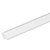 SYSMATRIX BP 0028.700 Фальшпанель 19 заглушка 2U, ПЕРФОРИРОВАННАЯ, цвет серый