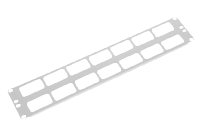 ЦМО ГКО-О-2 Органайзер кабельный горизонтальный 19" 2U с окнами для кабеля ГКО-О-2