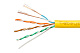 Cabeus UTP-4P-Cat.5e-PATCH-YL Кабель витая пара UTP (U/UTP), категория 5e, 4 пары, (24 AWG), многожильный (patсh), PVC нг(А)-LS, желтый (305 м)